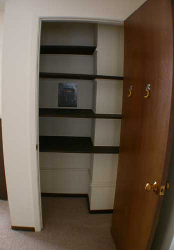 photo of hall closet